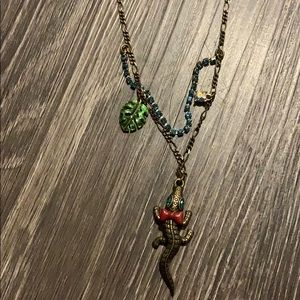 Alligator/lizard/gecko necklace